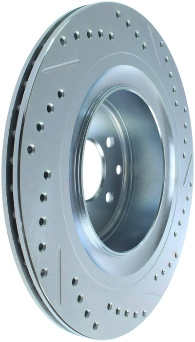 StopTech 227.42101R StopTech Select Sport Drilled and Slotted Brake Rotor; Rear Right - Truck Part Superstore