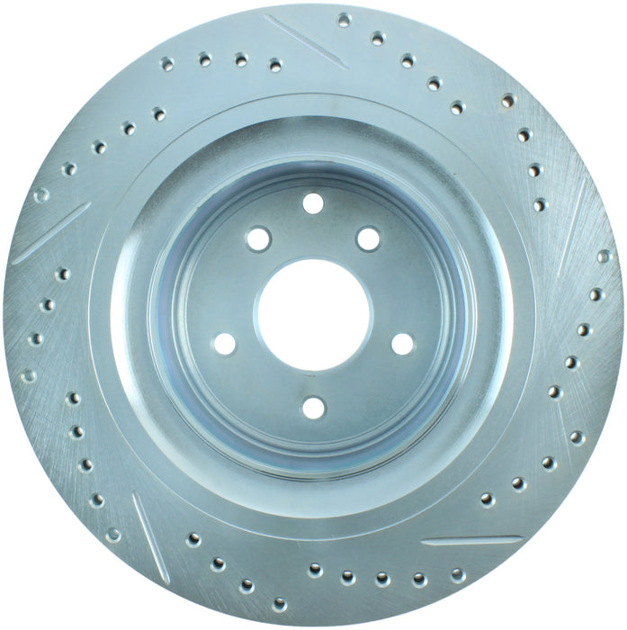 StopTech 227.42101R StopTech Select Sport Drilled and Slotted Brake Rotor; Rear Right - Truck Part Superstore