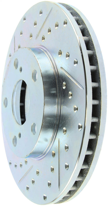 StopTech 227.44079R StopTech Select Sport Drilled and Slotted Brake Rotor; Front Right - Truck Part Superstore