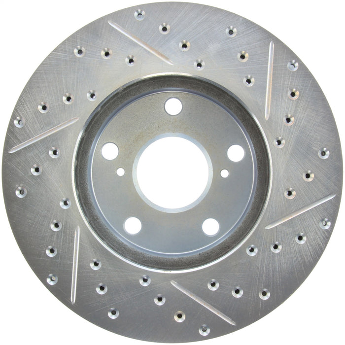 StopTech 227.44079R StopTech Select Sport Drilled and Slotted Brake Rotor; Front Right - Truck Part Superstore