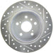 StopTech 227.44080R StopTech Select Sport Drilled and Slotted Brake Rotor; Rear Right - Truck Part Superstore