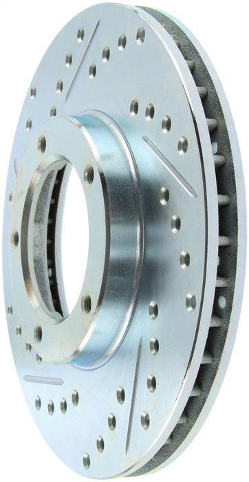 StopTech 227.44108R StopTech Select Sport Drilled and Slotted Brake Rotor; Front Right - Truck Part Superstore