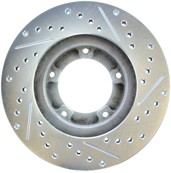 StopTech 227.44108R StopTech Select Sport Drilled and Slotted Brake Rotor; Front Right - Truck Part Superstore