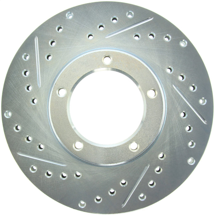StopTech 227.44108R StopTech Select Sport Drilled and Slotted Brake Rotor; Front Right - Truck Part Superstore
