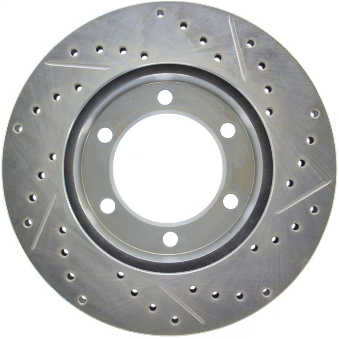 StopTech 227.44109R StopTech Select Sport Drilled and Slotted Brake Rotor; Front Right - Truck Part Superstore