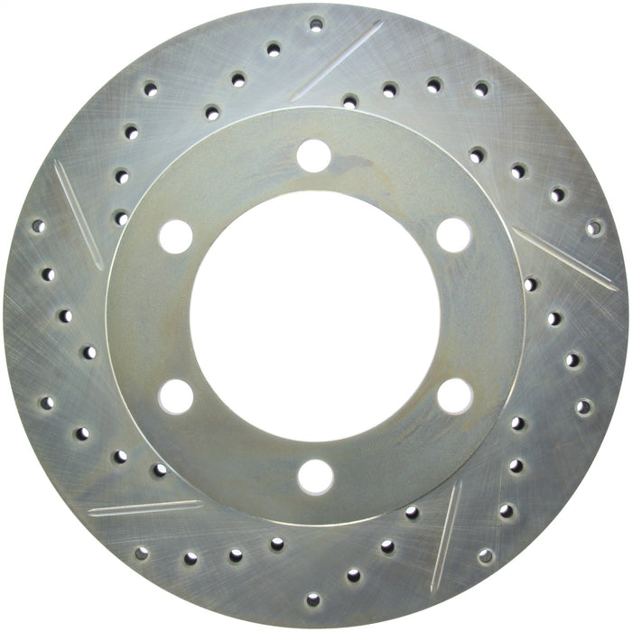 StopTech 227.44109R StopTech Select Sport Drilled and Slotted Brake Rotor; Front Right - Truck Part Superstore