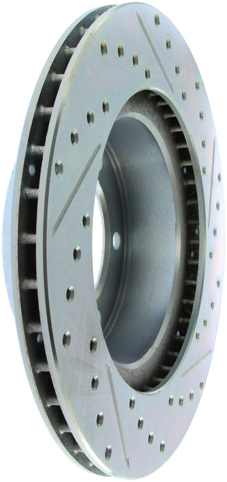 StopTech 227.44112R StopTech Select Sport Drilled and Slotted Brake Rotor; Front Right - Truck Part Superstore