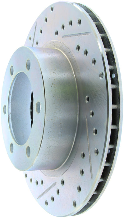 StopTech 227.44112R StopTech Select Sport Drilled and Slotted Brake Rotor; Front Right - Truck Part Superstore