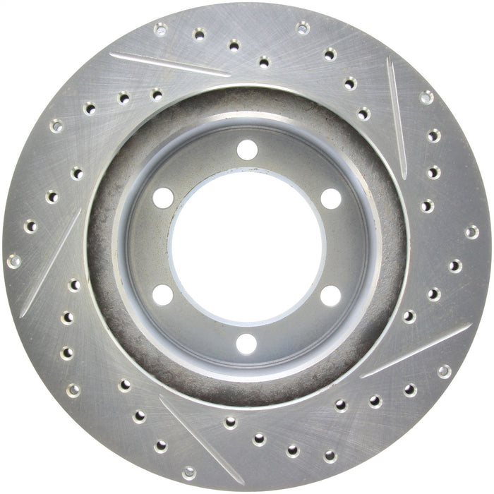 StopTech 227.44112R StopTech Select Sport Drilled and Slotted Brake Rotor; Front Right - Truck Part Superstore