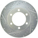 StopTech 227.44112R StopTech Select Sport Drilled and Slotted Brake Rotor; Front Right - Truck Part Superstore