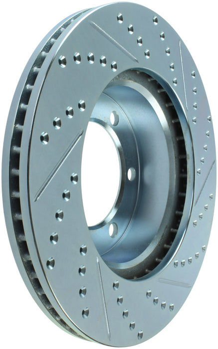 StopTech 227.44118R StopTech Select Sport Drilled and Slotted Brake Rotor; Front Right - Truck Part Superstore