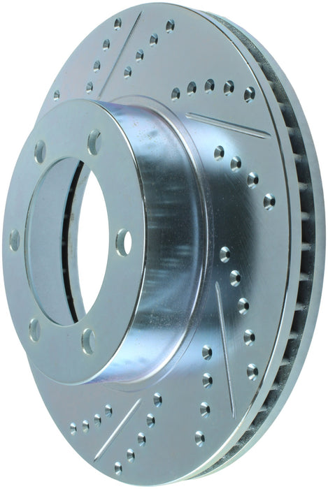 StopTech 227.44118R StopTech Select Sport Drilled and Slotted Brake Rotor; Front Right - Truck Part Superstore