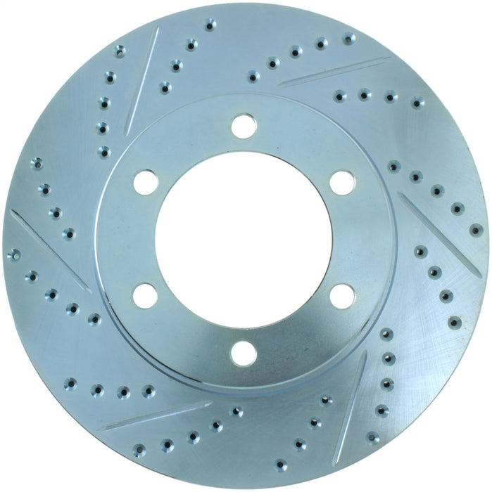 StopTech 227.44118R StopTech Select Sport Drilled and Slotted Brake Rotor; Front Right - Truck Part Superstore