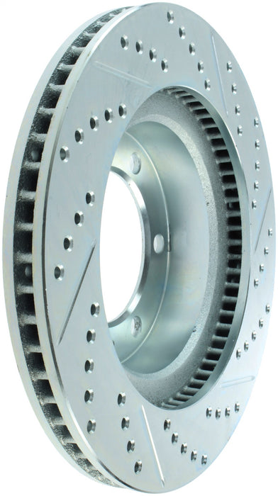 StopTech 227.44129R StopTech Select Sport Drilled and Slotted Brake Rotor; Front Right - Truck Part Superstore