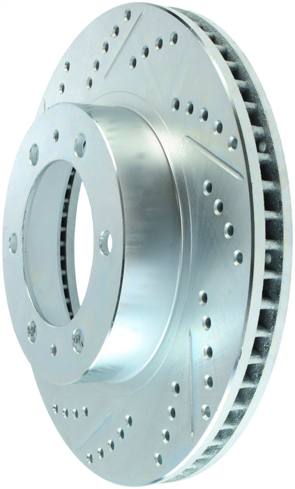 StopTech 227.44129R StopTech Select Sport Drilled and Slotted Brake Rotor; Front Right - Truck Part Superstore