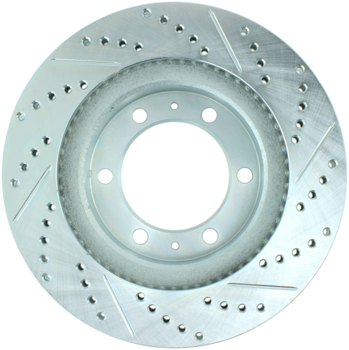 StopTech 227.44129R StopTech Select Sport Drilled and Slotted Brake Rotor; Front Right - Truck Part Superstore