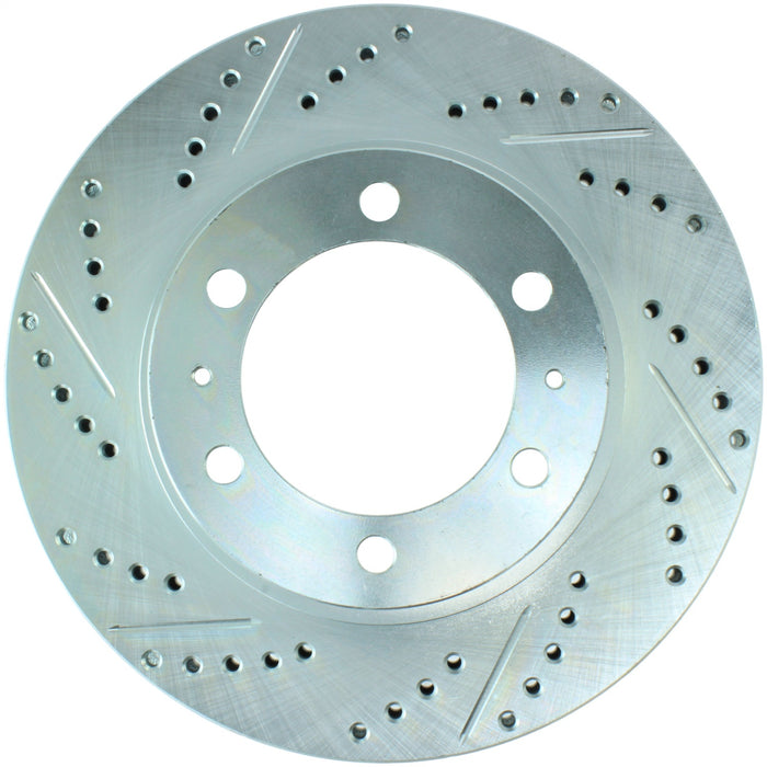 StopTech 227.44129R StopTech Select Sport Drilled and Slotted Brake Rotor; Front Right - Truck Part Superstore