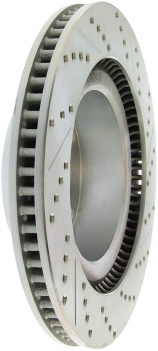 StopTech 227.44156R StopTech Select Sport Drilled and Slotted Brake Rotor; Front Right - Truck Part Superstore