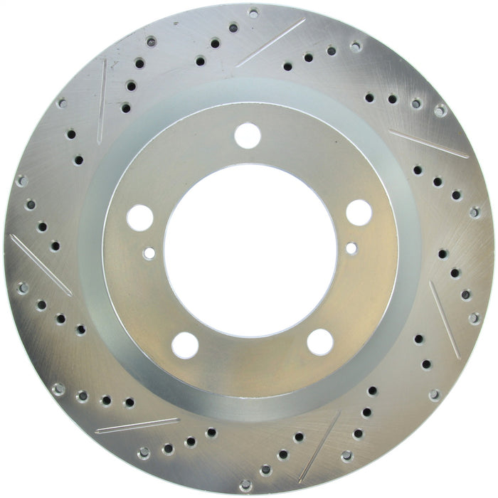 StopTech 227.44156R StopTech Select Sport Drilled and Slotted Brake Rotor; Front Right - Truck Part Superstore