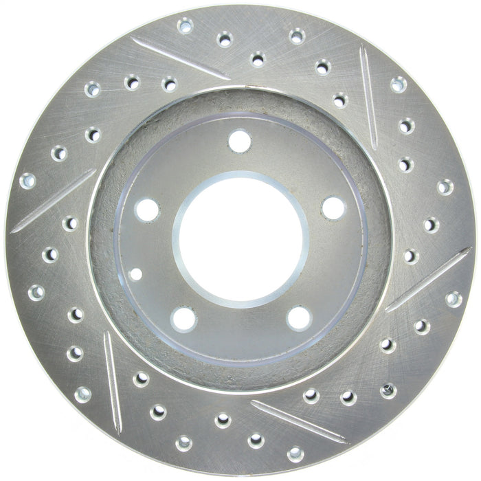 StopTech 227.45048R StopTech Select Sport Drilled and Slotted Brake Rotor; Front Right - Truck Part Superstore