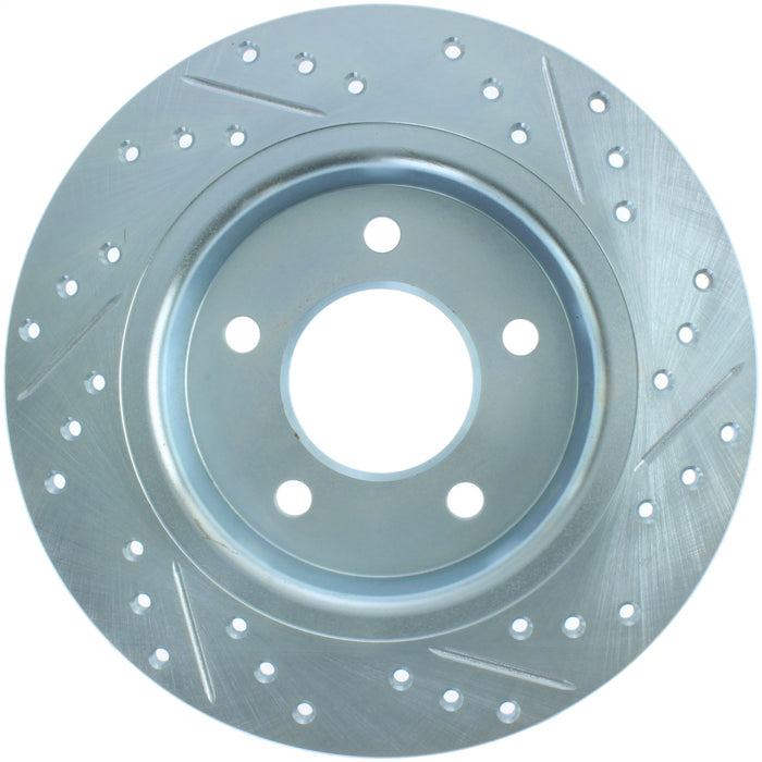 StopTech 227.45067R StopTech Select Sport Drilled and Slotted Brake Rotor; Rear Right - Truck Part Superstore