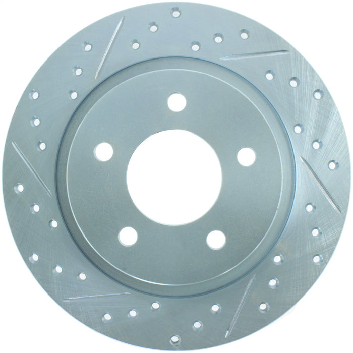 StopTech 227.45067R StopTech Select Sport Drilled and Slotted Brake Rotor; Rear Right - Truck Part Superstore