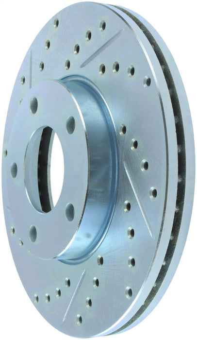 StopTech 227.45068R StopTech Select Sport Drilled and Slotted Brake Rotor; Front Right - Truck Part Superstore
