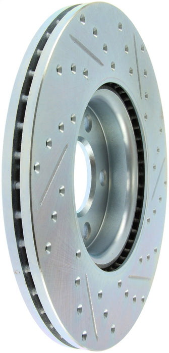StopTech 227.45078R StopTech Select Sport Drilled and Slotted Brake Rotor; Front Right - Truck Part Superstore