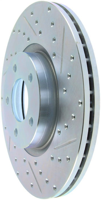 StopTech 227.45078R StopTech Select Sport Drilled and Slotted Brake Rotor; Front Right - Truck Part Superstore