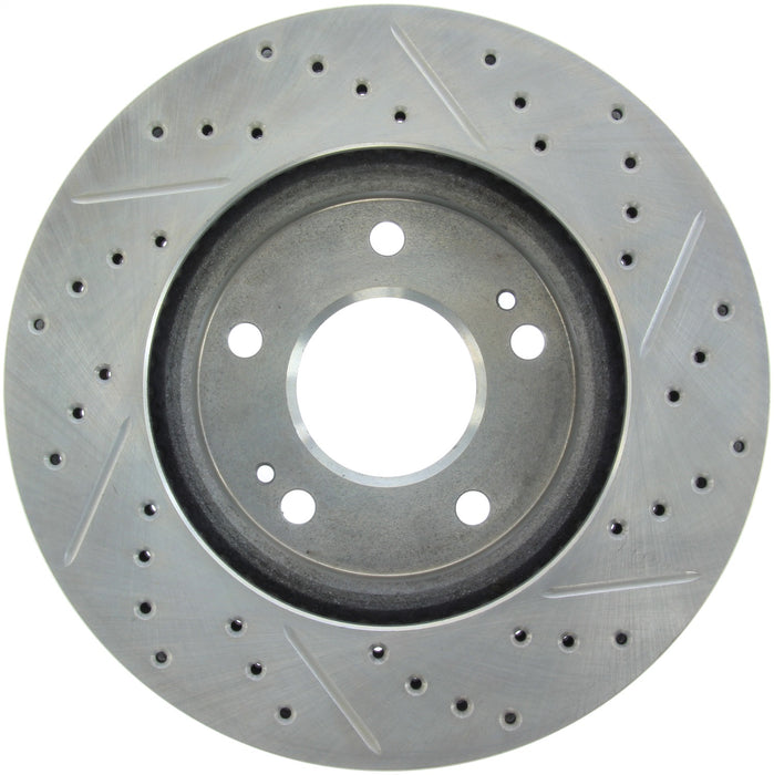 StopTech 227.46061R StopTech Select Sport Drilled and Slotted Brake Rotor; Front Right - Truck Part Superstore