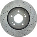 StopTech 227.46061R StopTech Select Sport Drilled and Slotted Brake Rotor; Front Right - Truck Part Superstore