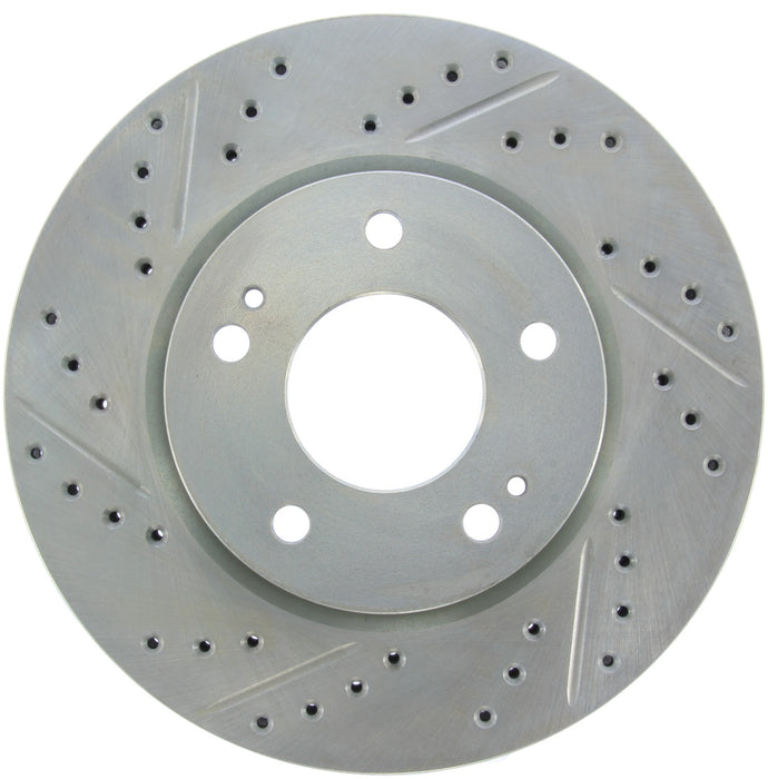 StopTech 227.46061R StopTech Select Sport Drilled and Slotted Brake Rotor; Front Right - Truck Part Superstore