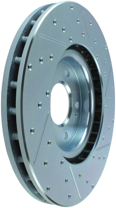 StopTech 227.46064R StopTech Select Sport Drilled and Slotted Brake Rotor; Front Right - Truck Part Superstore