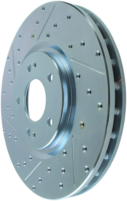 StopTech 227.46064R StopTech Select Sport Drilled and Slotted Brake Rotor; Front Right - Truck Part Superstore