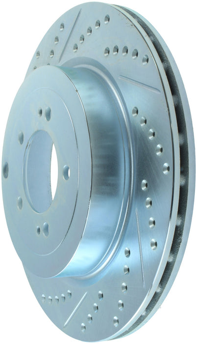 StopTech 227.46075R StopTech Select Sport Drilled and Slotted Brake Rotor; Rear Right - Truck Part Superstore