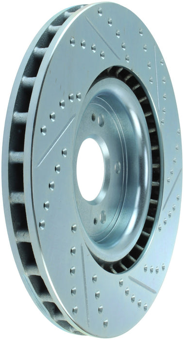 StopTech 227.46076R StopTech Select Sport Drilled and Slotted Brake Rotor; Front Right - Truck Part Superstore