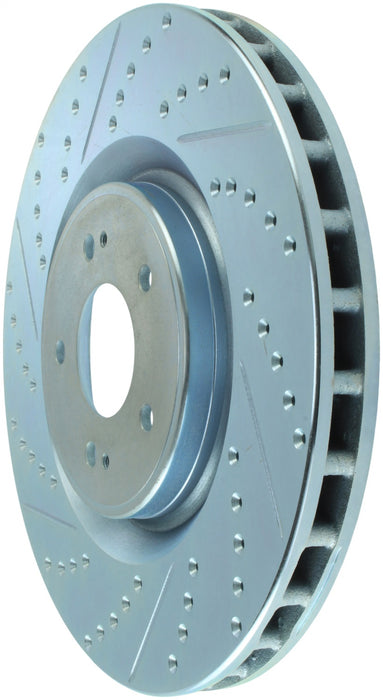 StopTech 227.46076R StopTech Select Sport Drilled and Slotted Brake Rotor; Front Right - Truck Part Superstore