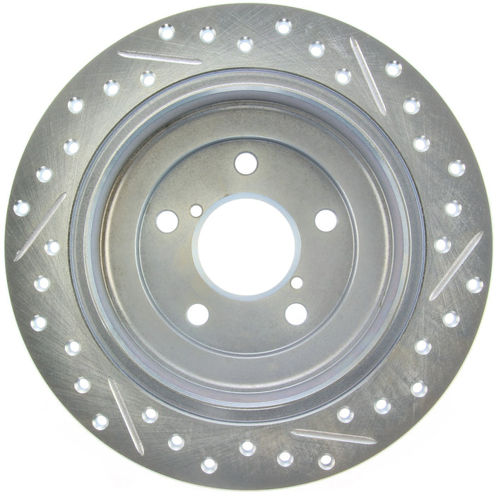 StopTech 227.47011R StopTech Select Sport Drilled and Slotted Brake Rotor; Rear Right - Truck Part Superstore