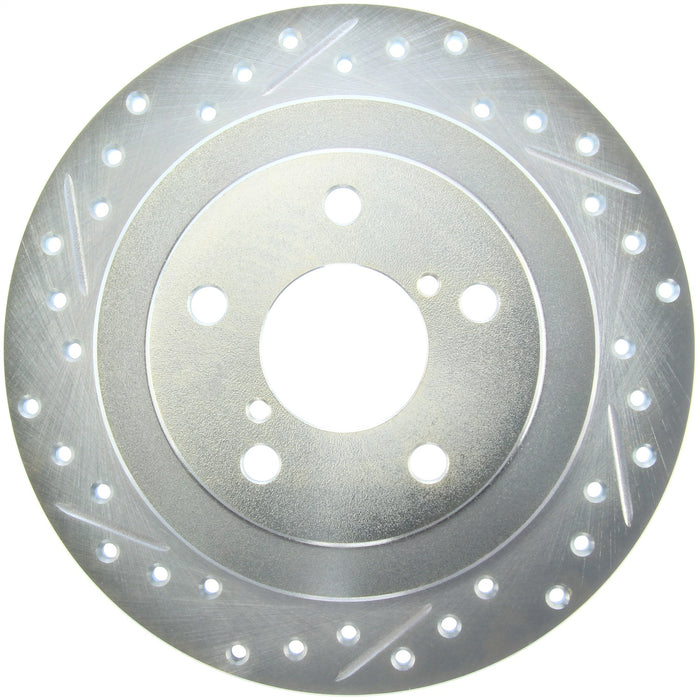 StopTech 227.47011R StopTech Select Sport Drilled and Slotted Brake Rotor; Rear Right - Truck Part Superstore