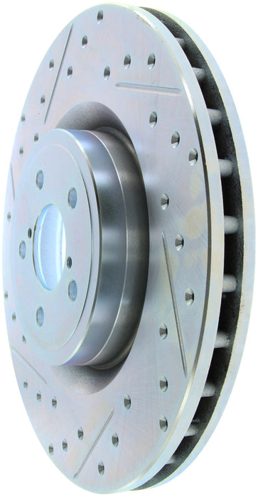 StopTech 227.47019R StopTech Select Sport Drilled and Slotted Brake Rotor; Front Right - Truck Part Superstore