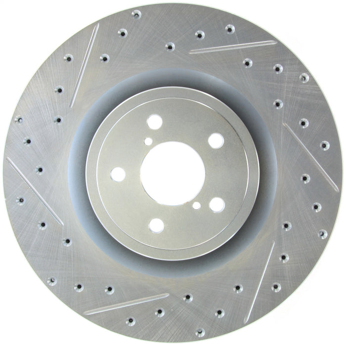 StopTech 227.47019R StopTech Select Sport Drilled and Slotted Brake Rotor; Front Right - Truck Part Superstore