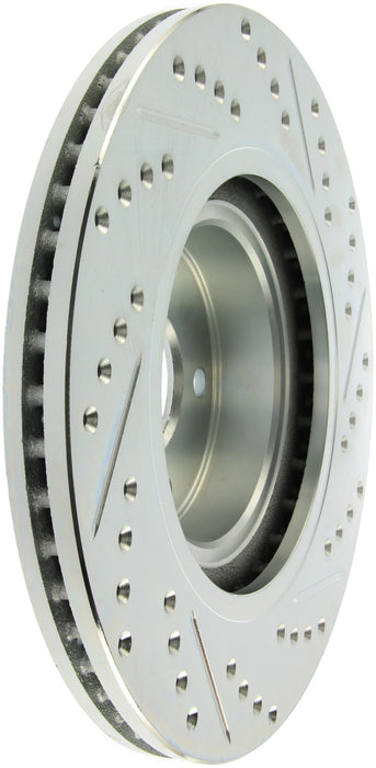 StopTech 227.47021R StopTech Select Sport Drilled and Slotted Brake Rotor; Front Right - Truck Part Superstore