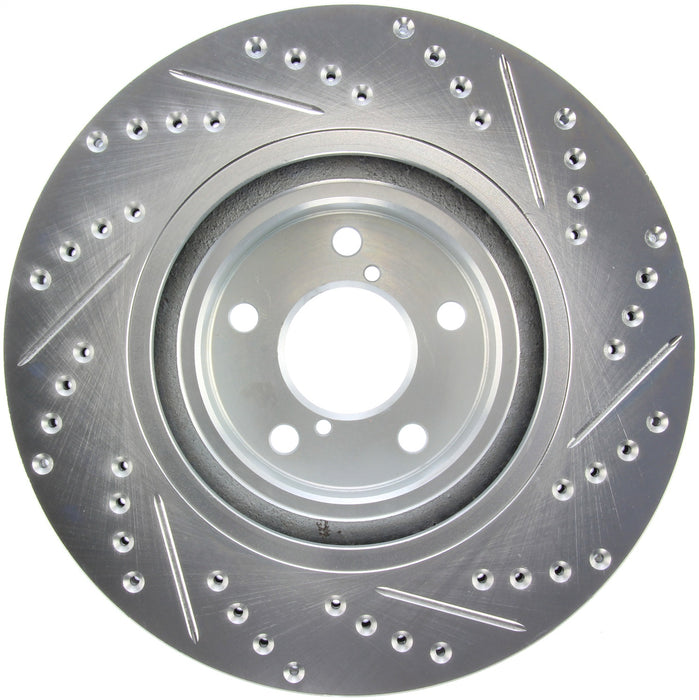StopTech 227.47021R StopTech Select Sport Drilled and Slotted Brake Rotor; Front Right - Truck Part Superstore