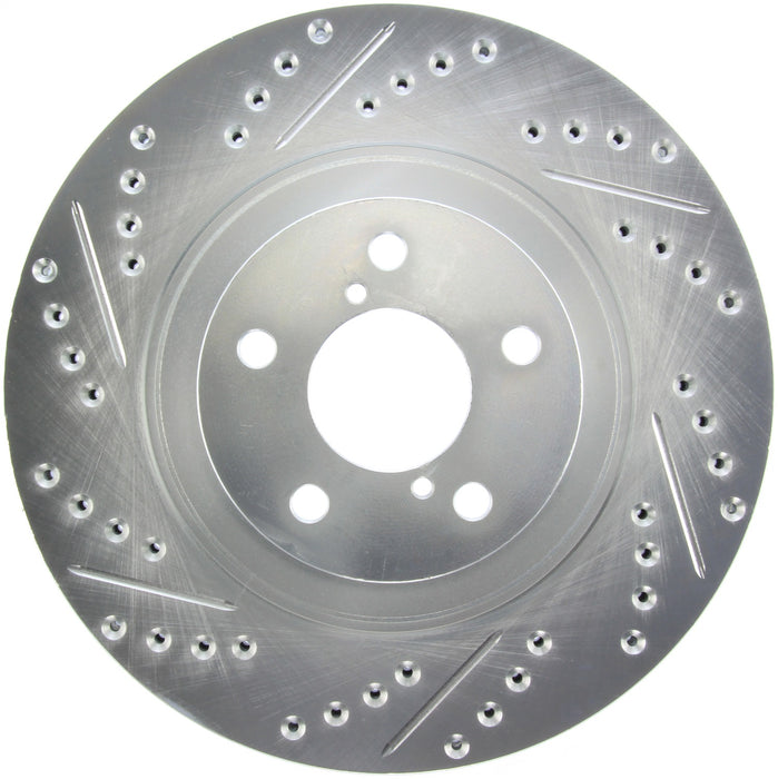 StopTech 227.47021R StopTech Select Sport Drilled and Slotted Brake Rotor; Front Right - Truck Part Superstore
