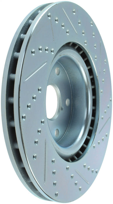 StopTech 227.47022R StopTech Select Sport Drilled and Slotted Brake Rotor; Front Right - Truck Part Superstore