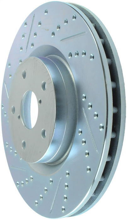 StopTech 227.47022R StopTech Select Sport Drilled and Slotted Brake Rotor; Front Right - Truck Part Superstore