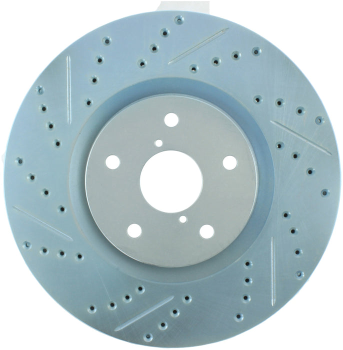 StopTech 227.47022R StopTech Select Sport Drilled and Slotted Brake Rotor; Front Right - Truck Part Superstore