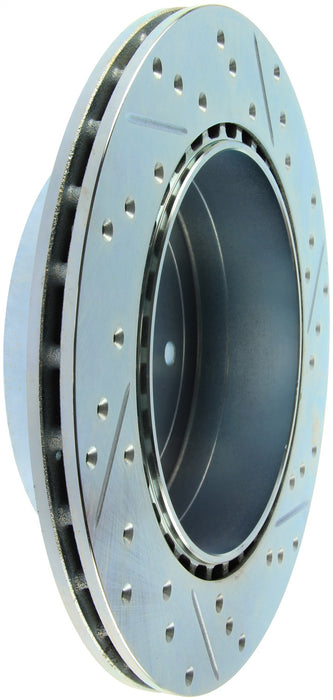 StopTech 227.47023R StopTech Select Sport Drilled and Slotted Brake Rotor; Rear Right - Truck Part Superstore