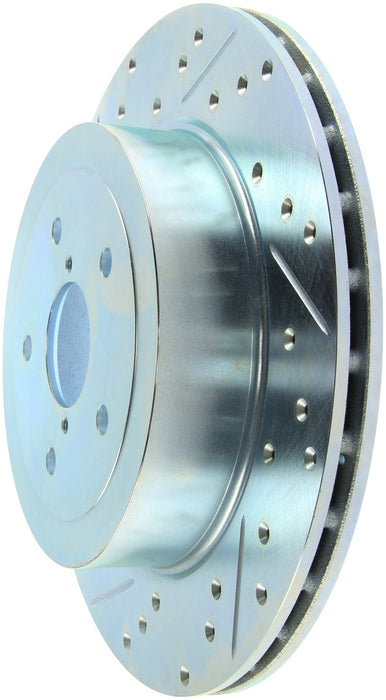 StopTech 227.47023R StopTech Select Sport Drilled and Slotted Brake Rotor; Rear Right - Truck Part Superstore