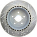 StopTech 227.47023R StopTech Select Sport Drilled and Slotted Brake Rotor; Rear Right - Truck Part Superstore